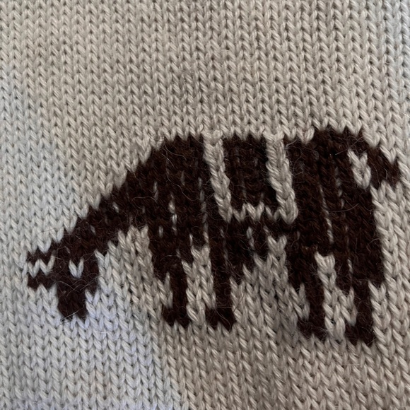 Artistic Patchwork Women's Sweater - Picture 7 of 10